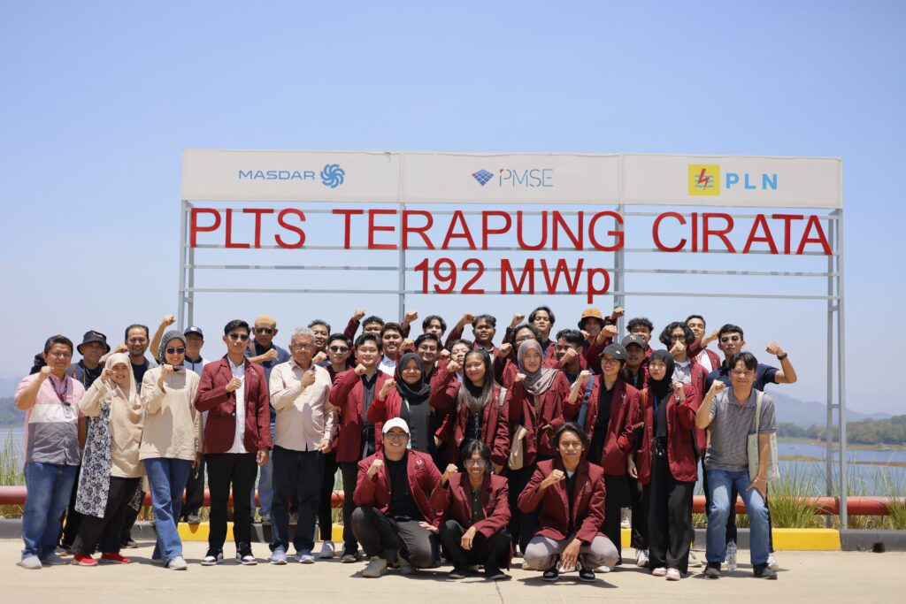 Teknik Sistem Energi Tel-U berkunjungan ke PLTS Cirata