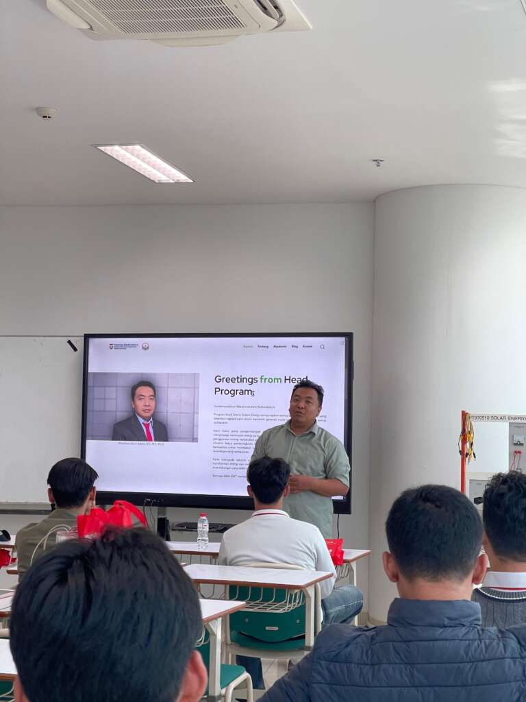 Program Trial Class Telkom University : Teknik Sistem Energi